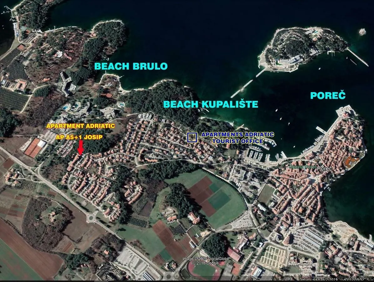 Apartment Josipa With 2 Bedrooms Near The Sports Center And The Beach Poreč 0*,