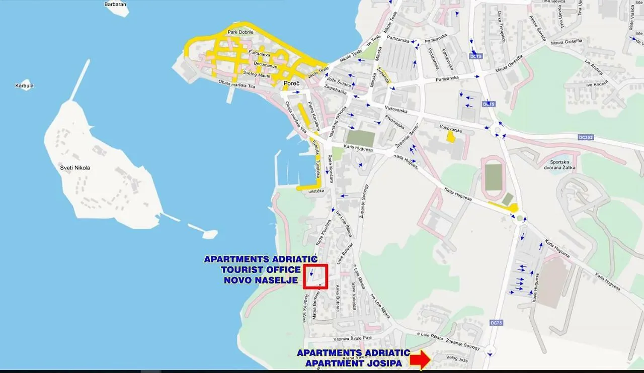 Apartment Josipa With 2 Bedrooms Near The Sports Center And The Beach Poreč